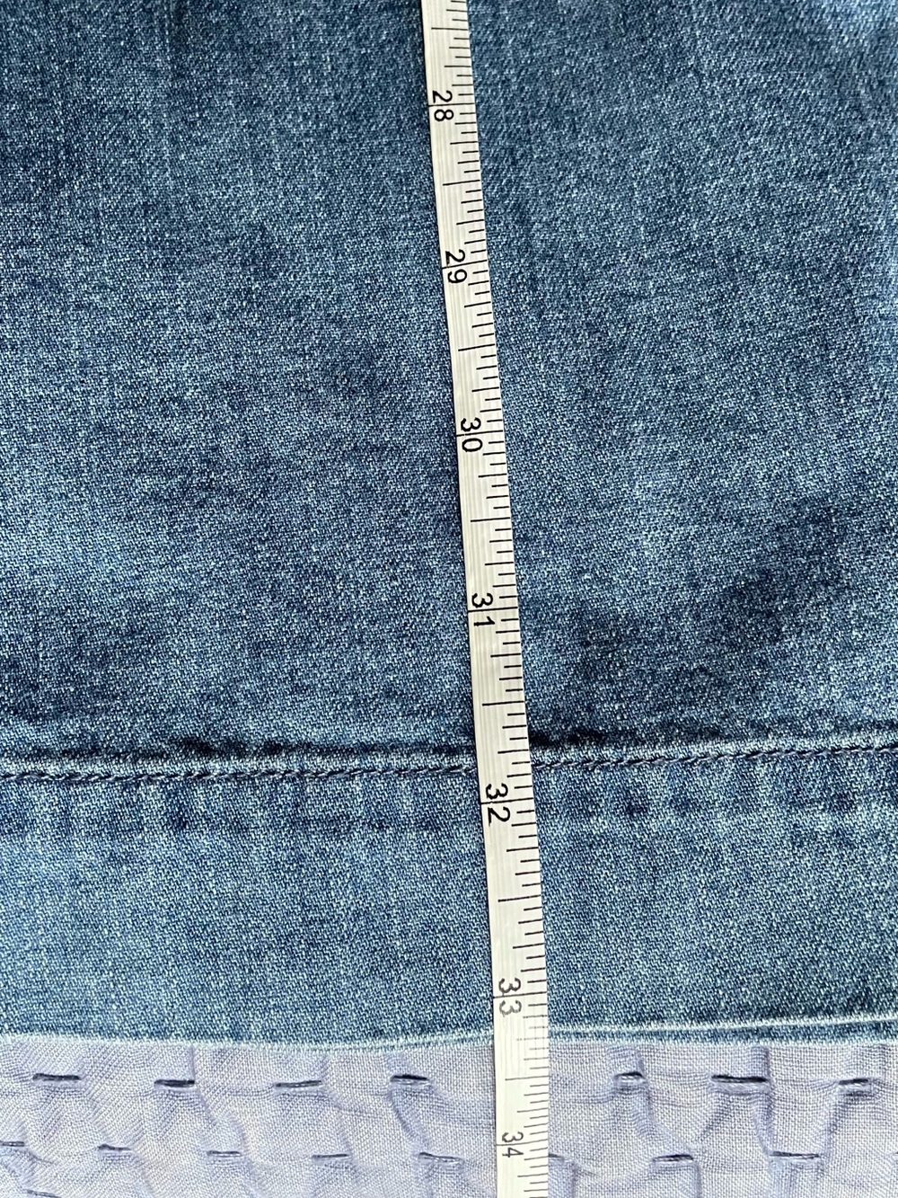 Madewell Blue Denim Waisted Dress Shirtdress with Button-Up Front Size Small - Picture 7 of 13